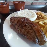 picanha grelhada com fritas